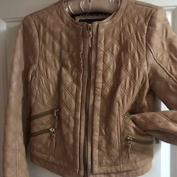 ZARA Basic 100% lambskin jacket - Picture 5 of 7
